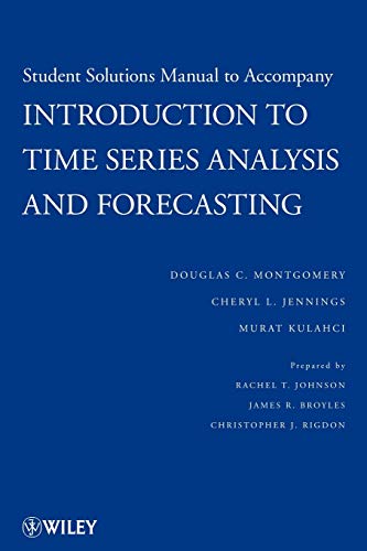 Introduction to Time Series Analysis and Forecasting (Wiley Series in Probability and Statistics, 763, Band 763) von Wiley